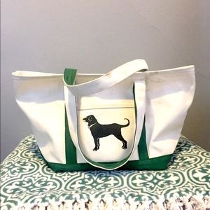 The Black Dog Canvas Tote